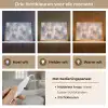 Penseelstreken - Schilderij - Beige Light Box met kabel (Tafellamp) klein -USP_lichtkleurNL