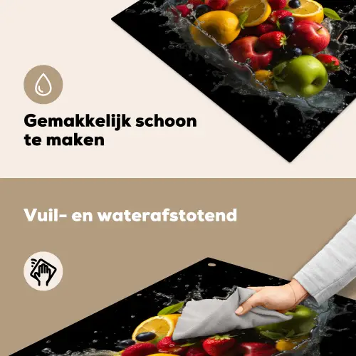 Fruit - Appel - Sinaasappel - Rode vruchten - Water Inductie beschemer met haakjes middel -ky-schoon-nl
