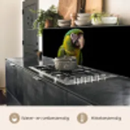 Ara - Portret - Groen keuken achterwand 2 middel -usp_NL