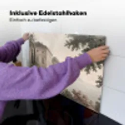 Zee - Villa - Beige Inductie beschemer met haakjes klein -ky-ophangen-de