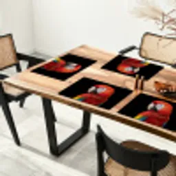 Ara - Portret - Rood Placemat vinyl groot -zzsfeer4_Kitchenyeah-website