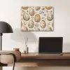 Paaseieren - Bruin - Bloemen PET vilt klein -sfeer5