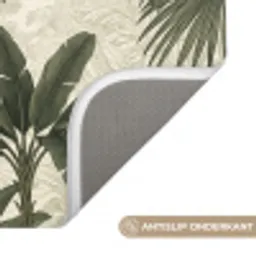Papagaaien - Jungle - Tropisch - Green Badmat klein -USP_AntislipNL