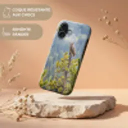 Uil - Oehoe - Bomen - Natuur Toughcase MagSafe Apple iPhone 17 klein -USP_RandenV_FR
