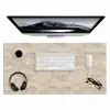 Bogen - Patroon - Beige Muismat XXL klein 681 -3d