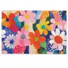 Bloemen - Kleurrijk - Stippen Deurmat klein -zkaufland3d