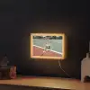 Matcha Club - Tennis - Matcha Light Box met kabel (Wandlamp) klein -sfeer1