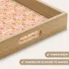 Patroon - Retro - Kleur Dienblad Rechthoek middel 911 -USP_HandgreepNL