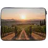 Wijngaard - Zonsondergang - Landschap laptophoes neopreen klein -zkaufland3dotto