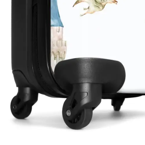 Dwalende dino's Koffer - NBS - Handbagage middel -wiel