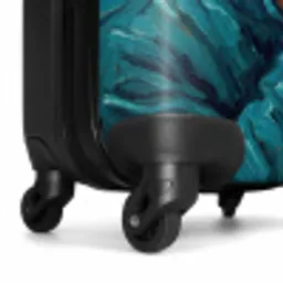 Portret - Klassiek - Blauw NBS - Handbagage koffer - Volwassenen Unisex middel -wiel