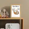 Luiaard - Dier - Jungle dieren Light Box met kabel (Kinderlampje) klein -sfeer2_kind