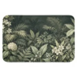 Jungle - Bladeren - Botanisch - Groen Badmat klein -3d