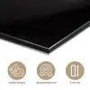 Vrouw - Make-up - Koper - Zwart aluminium wit klein -closeup_NL