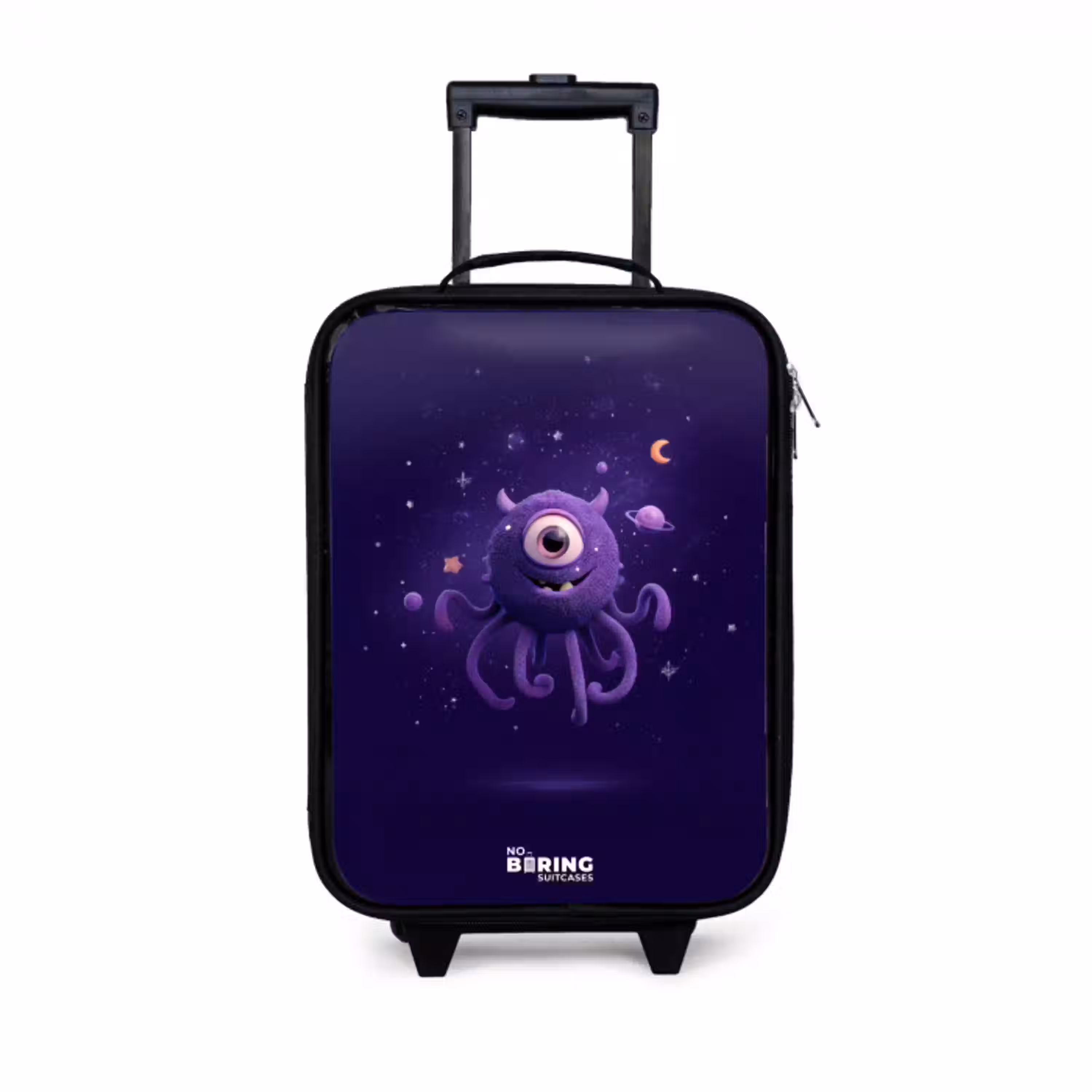 Kosmisch tentakelmonster Kinderkoffer - Zwart klein -3d