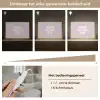 Ready for take off - Vliegtuig - Groen - Paars - Golvende lijnen Light Box met kabel (Tafellamp) klein -USP_dimbaarNL