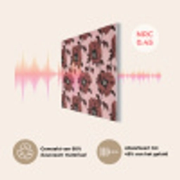 Bloemen - Retro - Rood PET vilt klein 837 -USP_NL