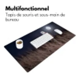 Kerkuil - Maan - Nacht Muismat XXL klein -zsfeer4_frans