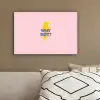 Why not - Bliksem - Roze canvas 2cm klein -sfeer3
