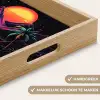 Palmbomen - Neonbergen - Sterrenhemel - Zon Dienblad Rechthoek middel -USP_HandgreepNL
