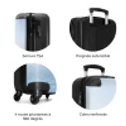 Horizon - Zeilboot - Zee NBS - Handbagage koffer - Volwassenen Unisex middel zzzzzzzbolletjes_FR