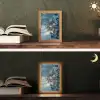 Kerstdorp - Kerst - Sneeuw - Winter Light Box met kabel (Tafellamp) klein -sfeer3