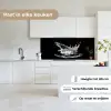 Water - Splash - Water - Zwart keuken achterwand 2 middel -sfeer4_NL