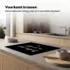 Quotes - Tuin - Buiten zijn is zo fijn - Tekst Inductie beschermer vinyl 3mm klein -sfeer1
