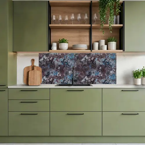 Roest - Blauw - Bruin - Vlekken keuken achterwand 2 middel 871 -sfeer3