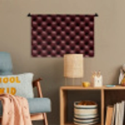 Leer - Patroon - Bordeaux Wandkleed katoen klein 269 -wsfeer4_kind