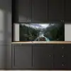 Waterval - Bomen - Bergen keuken achterwand 2 middel -sfeer1