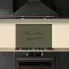 Cooking is love you can taste keuken achterwand spatscherm klein -sfeer1
