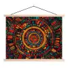 Mandala - Cirkels - Patronen textielposter latten blank klein -3d