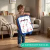 Flamingo feestje Kinderkoffer - Blauw klein -sfeer2_DE