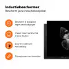 Vlinder - Grijs - Mysterieus Inductie beschermer vinyl 3mm klein -zzzzzzz-td-ups