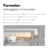 Kustlijn - Horizon - Hek Muismat XXL klein -sfeer5