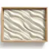 Diagonaal - Golven - Crème Dienblad Rechthoek middel 911 -z3d_shopping