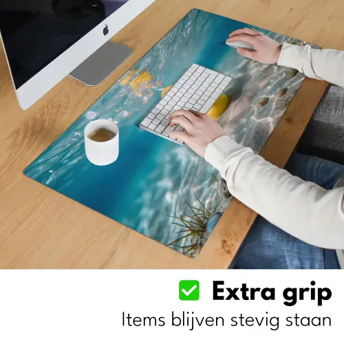 Duikbril - Eend - Water Muismat XXL klein -sfeer3