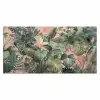 Compositie van bladeren - Groen - Roze Muismat XXL klein -3d_leeg