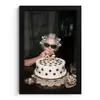 Verjaardag - Krulspeld - Oma fotolijst zwart zonder passe partout klein -3d