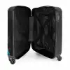 Graffiti kat met blauw vest NBS - Handbagage koffer - Kinderen Unisex middel -binnenkant