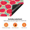 Appels - Rood - Stippen Inductie beschermer vinyl 3mm klein 276 -zzzzzzz-td-onderkant