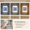 Ciao - Blauw - Stippen Light Box met kabel (Tafellamp) klein -USP_lichtkleurNL
