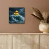 Storm - Badeend - Golven aluminium wit klein -sfeer4