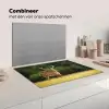 Hert - Gewei - Gras - Natuur - Dieren - Groen Inductie beschermer vinyl 3mm klein -wsfeer7_website