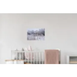 Schermbloem - Rijp - Kristallen - Winter - Delicaat Muursticker klein -kinderkamer