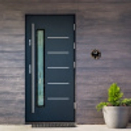 Bloemen - Zwart - Modern Naambord Rond klein -sfeer11-rond-XS