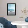 Zee - Koffiekopjes - Zomers fotolijst zwart zonder passe partout klein -sfeer4