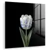 Tulp - Patroon - Blauw plexiglas 5mm klein -zzzproduct_nieuw
