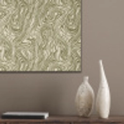 Abstract - Marmer - Groen PET vilt klein 837 -sfeer6_closeup